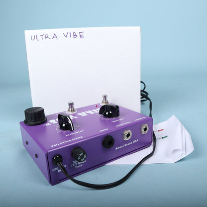 Sweet Sound Ultra Vibe II Purple w/ Original Box Uni-Vibe