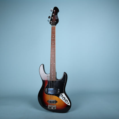 Vintage 1970's Kingston Antares Teisco Short Scale Jazz Bass