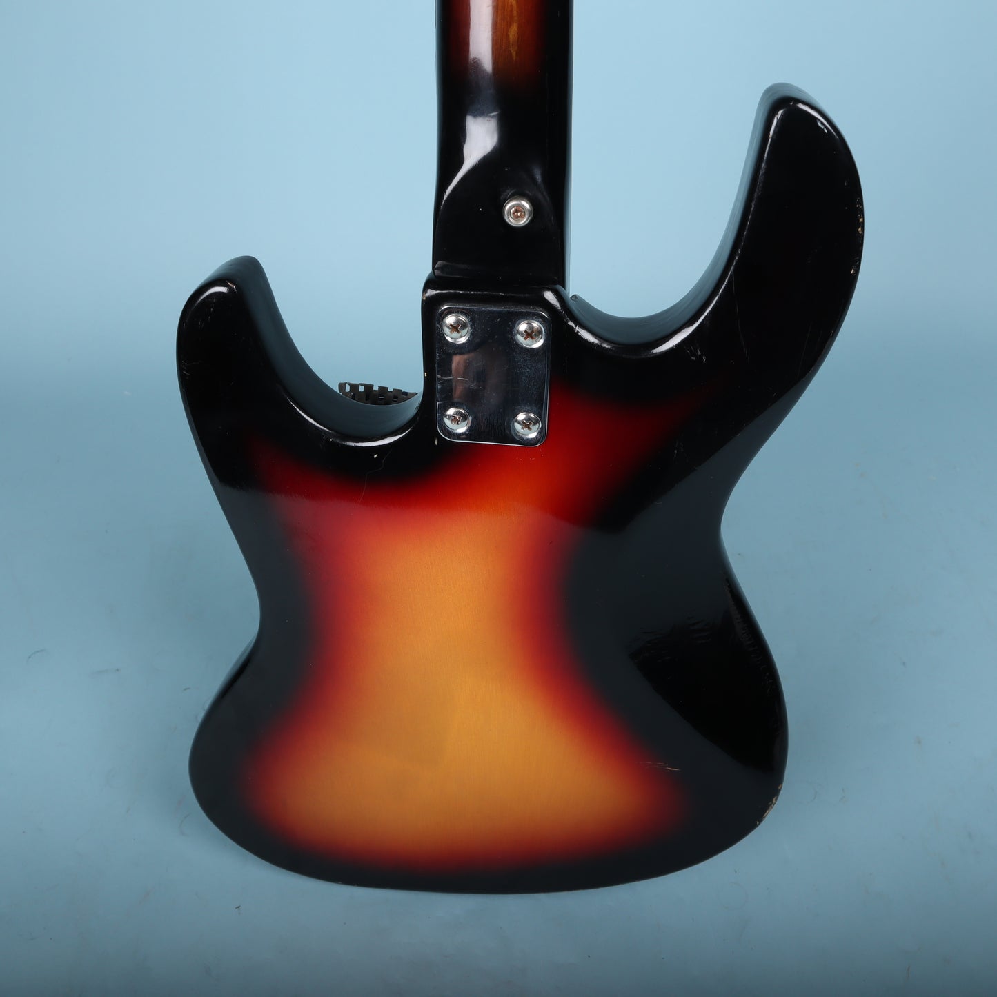 Vintage 1970's Kingston Antares Teisco Short Scale Jazz Bass