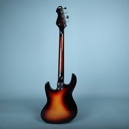 Vintage 1970's Kingston Antares Teisco Short Scale Jazz Bass