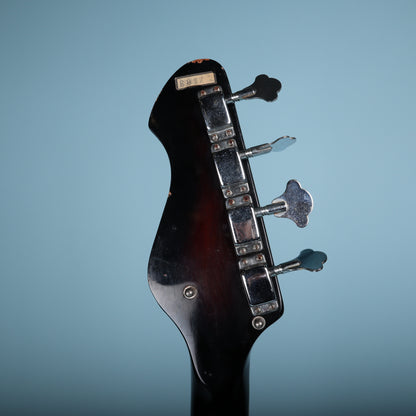 Vintage 1970's Kingston Antares Teisco Short Scale Jazz Bass