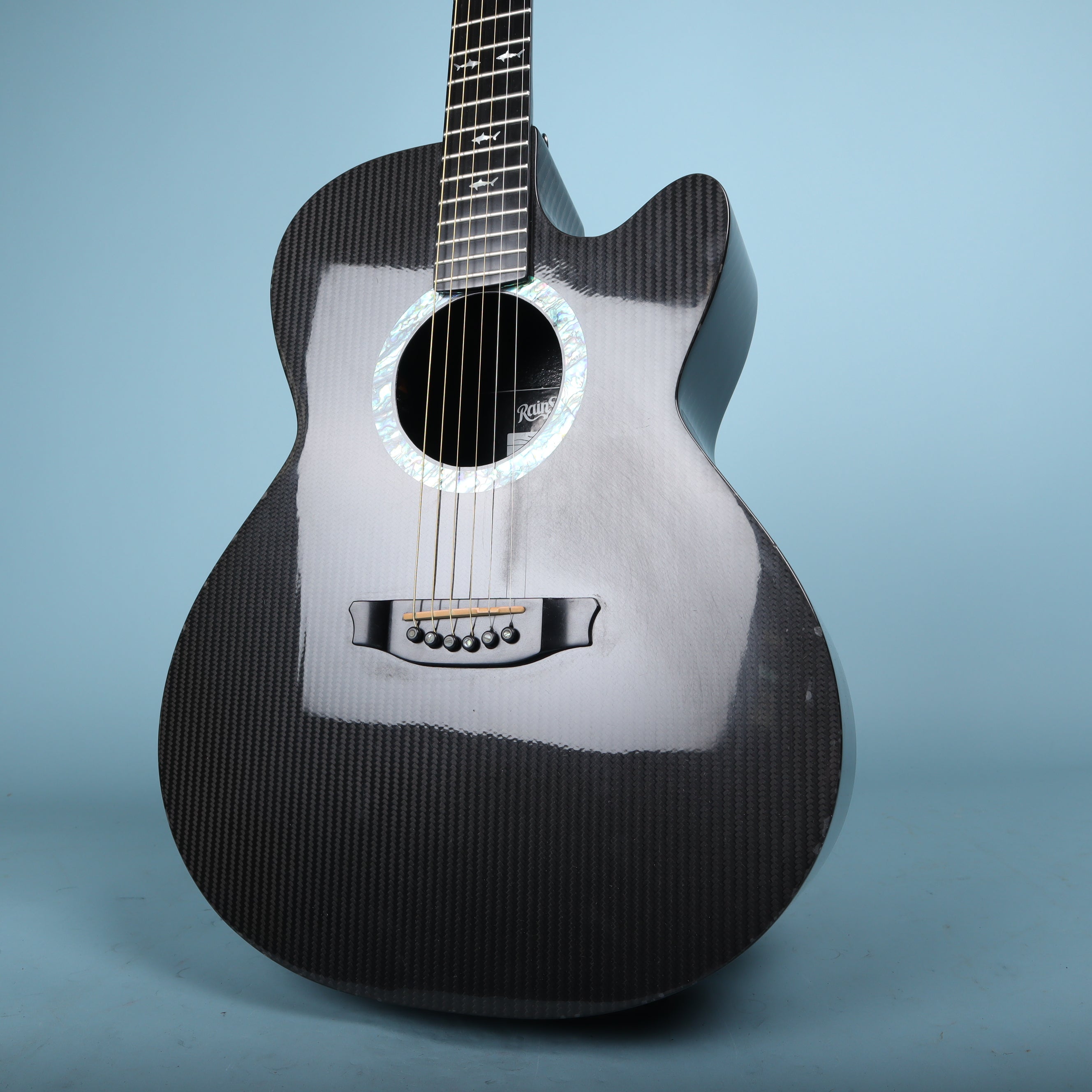 RainSong WS1000 Grand Carbon Fiber Auditorium Acoustic-Electric