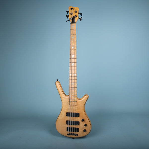 2005 Warwick Corvette Hot Rod Ltd Edition 5 String AAA Flame Maple