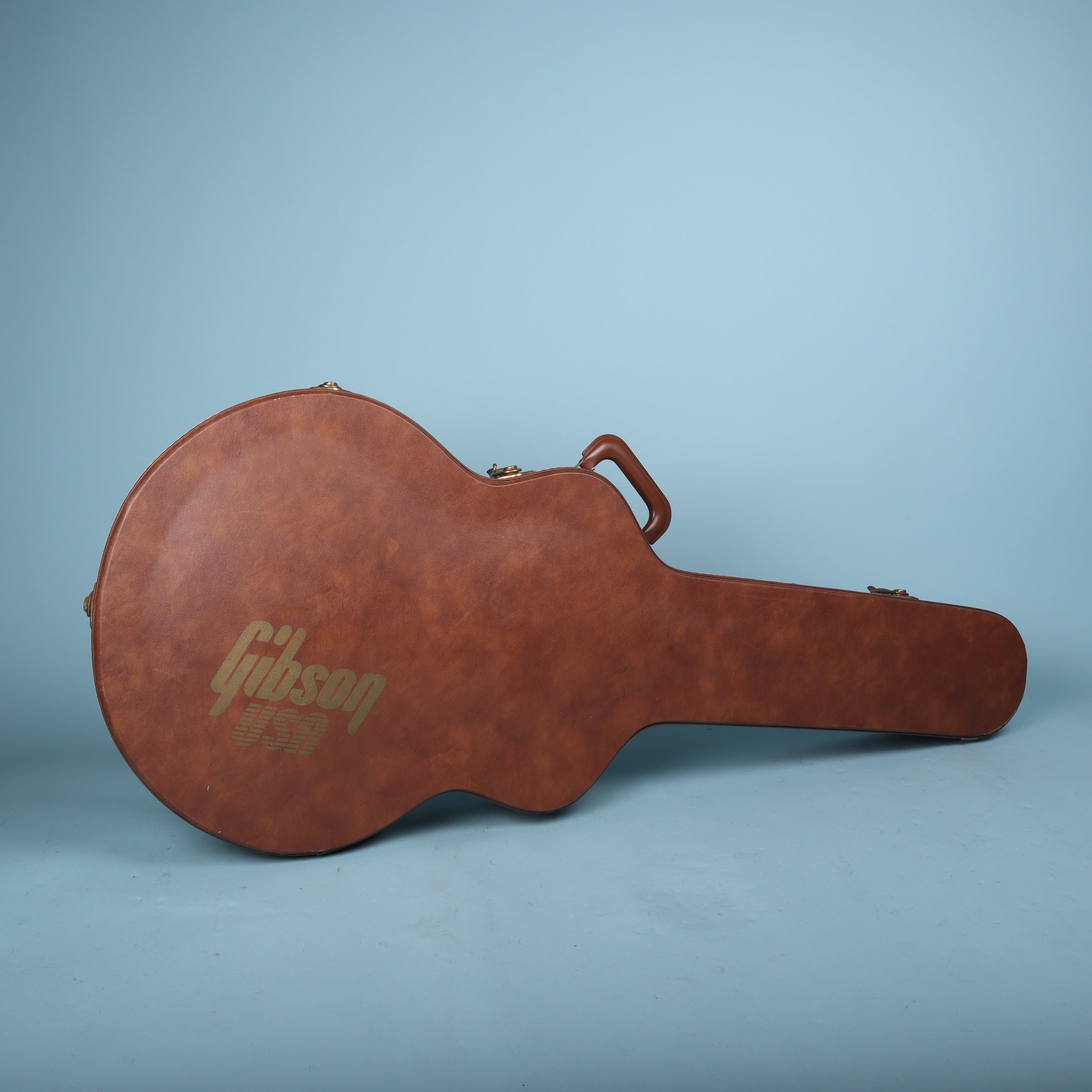 1980's Gibson USA Brown-Pink TKL Semi Hollowbody Guitar Case ES
