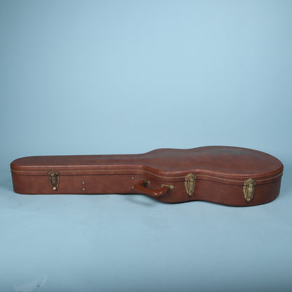 1980's Gibson USA Brown-Pink TKL Semi Hollowbody Guitar Case ES-335 Vintage