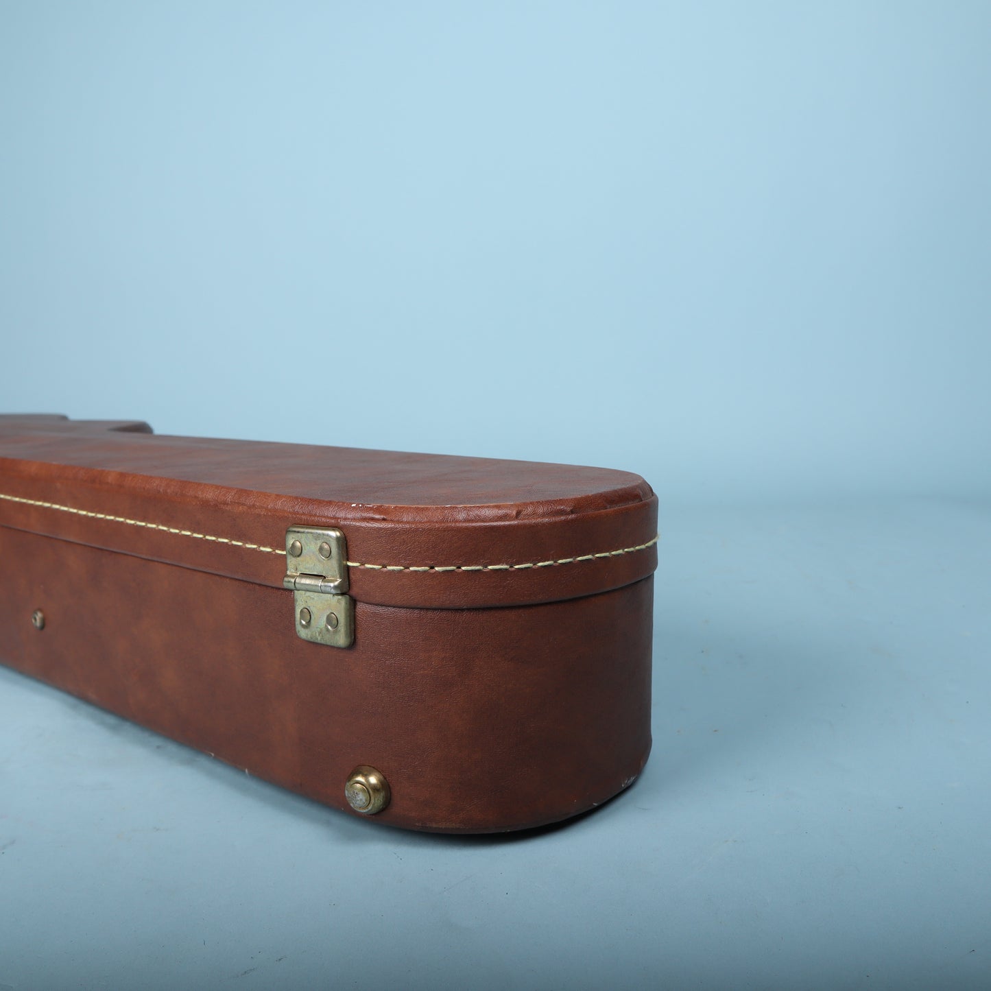 1980's Gibson USA Brown-Pink TKL Semi Hollowbody Guitar Case ES-335 Vintage