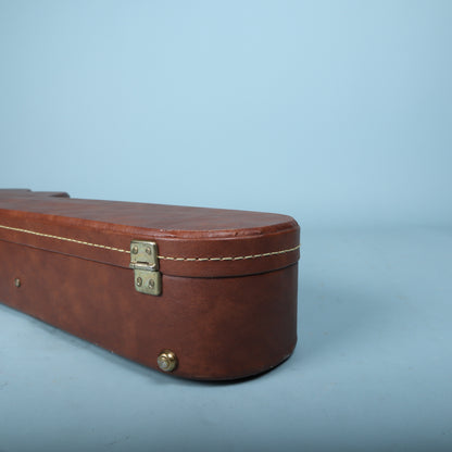 1980's Gibson USA Brown-Pink TKL Semi Hollowbody Guitar Case ES-335 Vintage