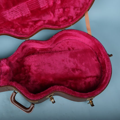 1980's Gibson USA Brown-Pink TKL Semi Hollowbody Guitar Case ES-335 Vintage