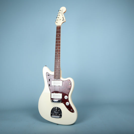 1966 Fender Jazzmaster Olympic White, Custom Color Matching Headstock