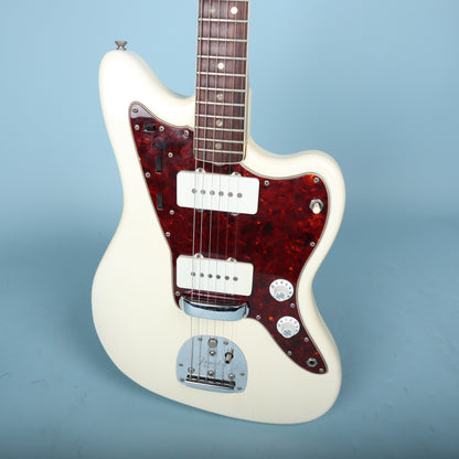 1966 Fender Jazzmaster Olympic White, Custom Color Matching Headstock