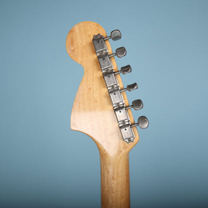 1966 Fender Jazzmaster Olympic White, Custom Color Matching Headstock