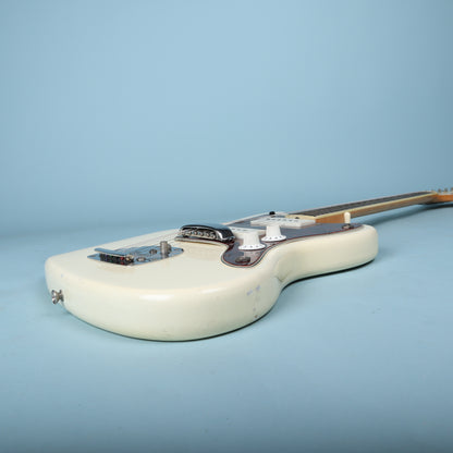 1966 Fender Jazzmaster Olympic White, Custom Color Matching Headstock