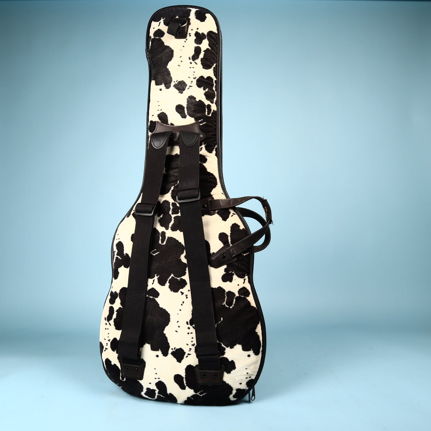 Levy's Canada Guitar Leather Case Cow Cowprint