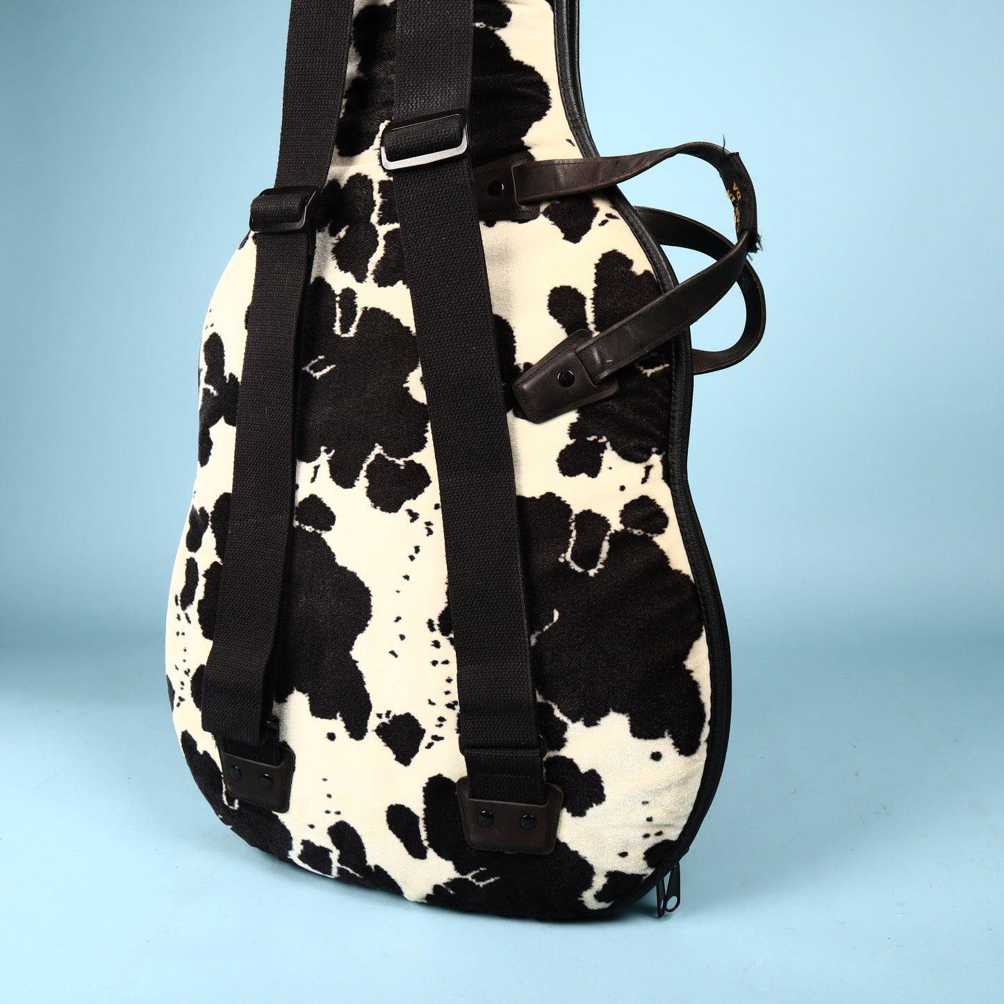 Levy's Canada Guitar Leather Case Cow Cowprint
