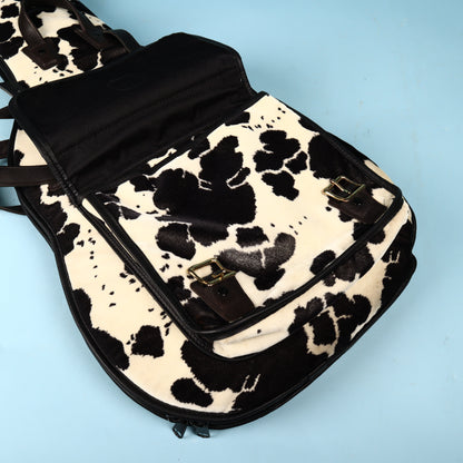 Levy's Canada Guitar Leather Case Cow Cowprint