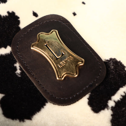 Levy's Canada Guitar Leather Case Cow Cowprint