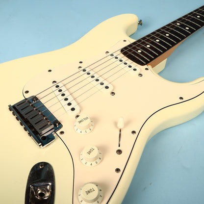 1989 Fender Stratocaster USA American White Electric Guitar