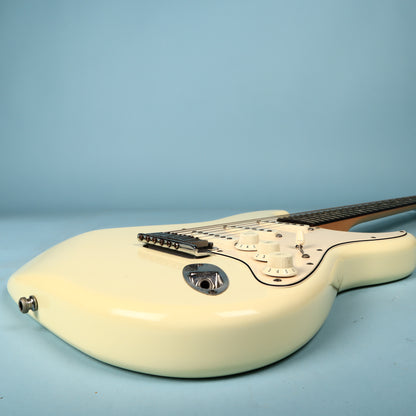 1989 Fender Stratocaster USA American White Electric Guitar