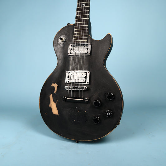 Gibson Les Paul Gothic Satin Black 2000 Electric Guitar