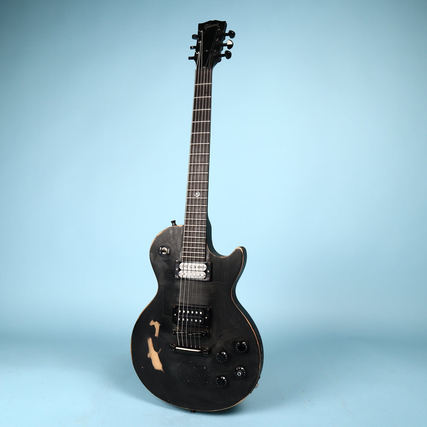 Gibson Les Paul Gothic Satin Black 2000 Electric Guitar
