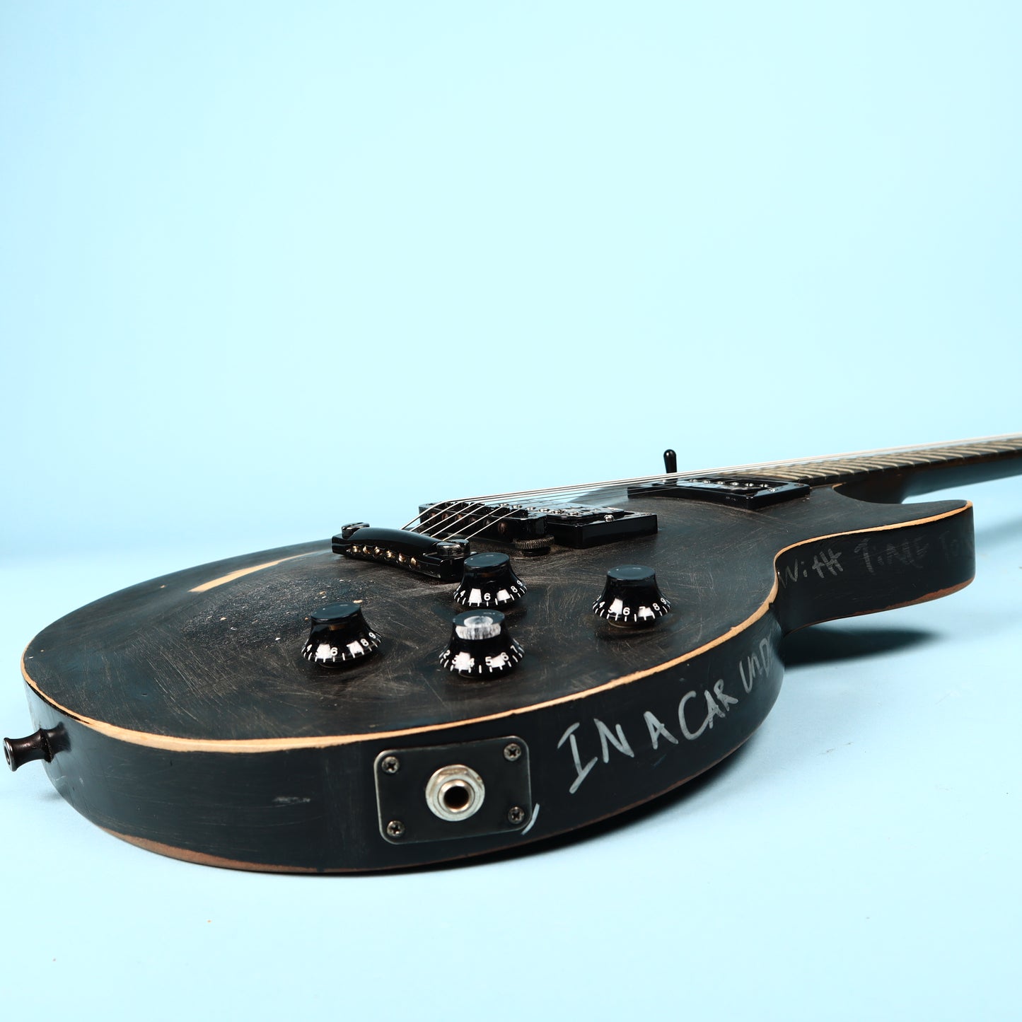 Gibson Les Paul Gothic Satin Black 2000 Electric Guitar