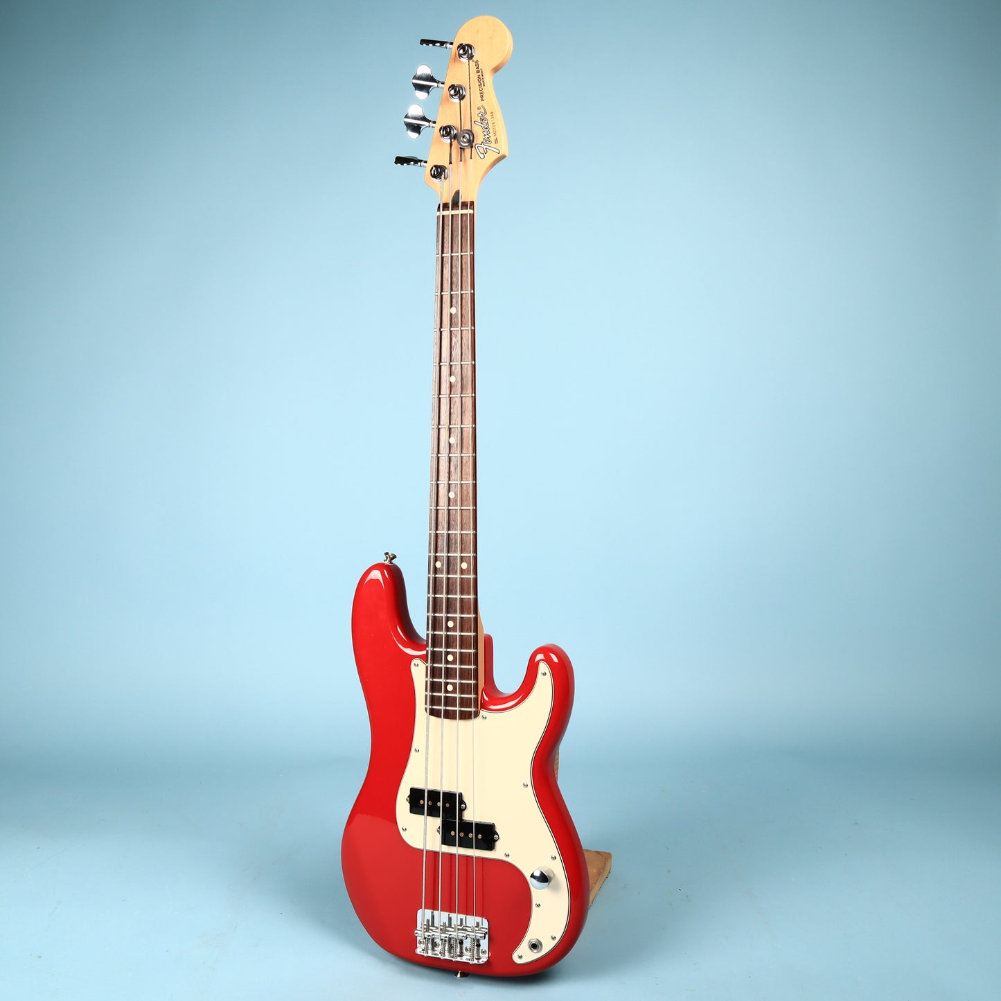2006 Fender Bass Jr. Ferrari Red Short Scale MIM RARE Bass Guitar