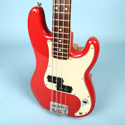 2006 Fender Bass Jr. Ferrari Red Short Scale MIM RARE Bass Guitar