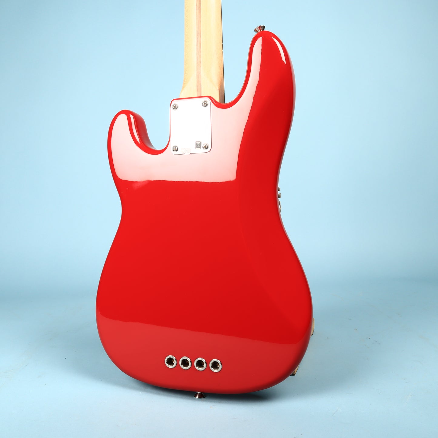 2006 Fender Bass Jr. Ferrari Red Short Scale MIM RARE Bass Guitar