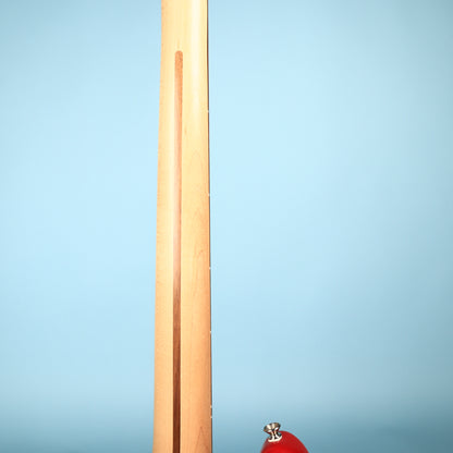 2006 Fender Bass Jr. Ferrari Red Short Scale MIM RARE Bass Guitar