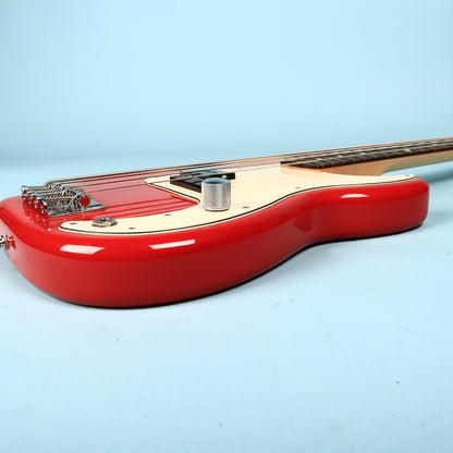 2006 Fender Bass Jr. Ferrari Red Short Scale MIM RARE Bass Guitar