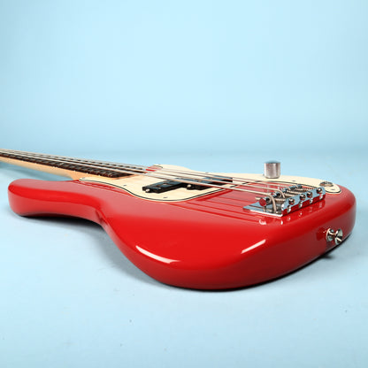 2006 Fender Bass Jr. Ferrari Red Short Scale MIM RARE Bass Guitar