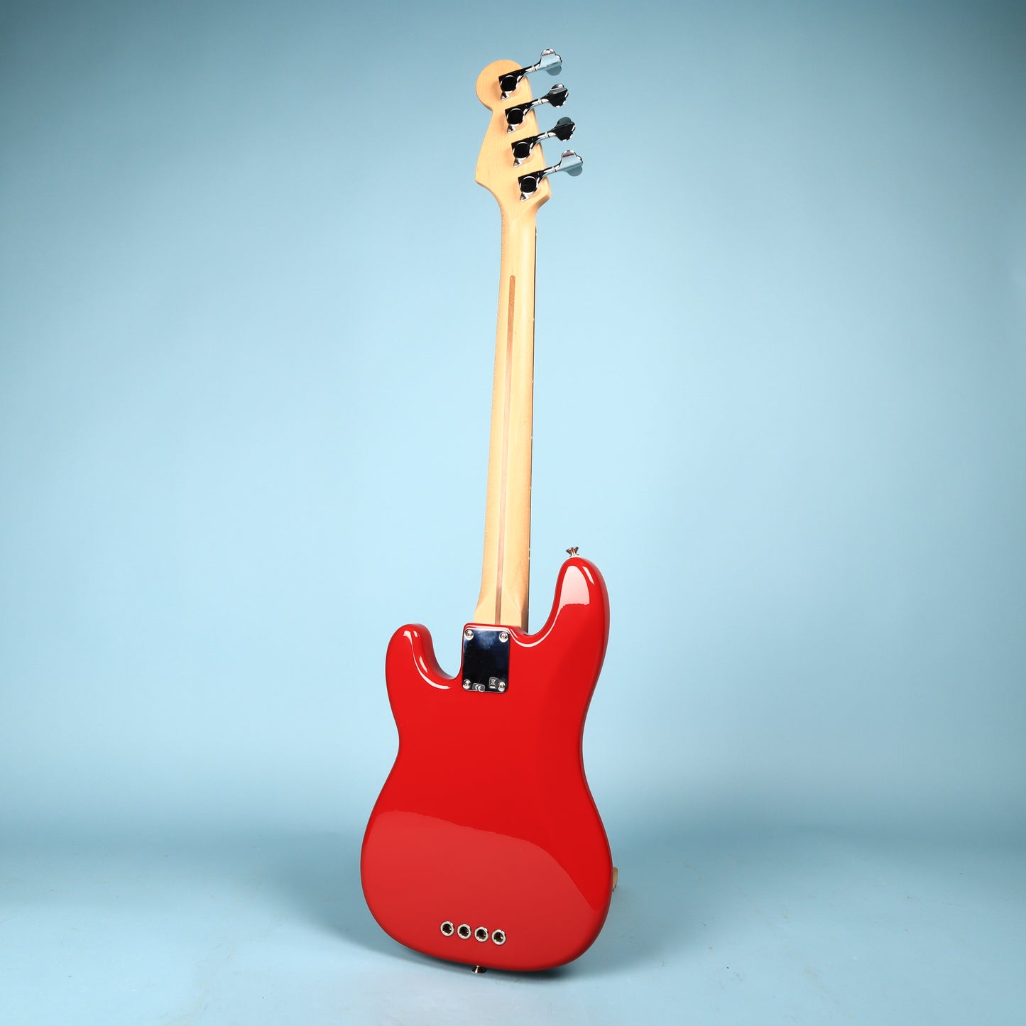 2006 Fender Bass Jr. Ferrari Red Short Scale MIM RARE Bass Guitar