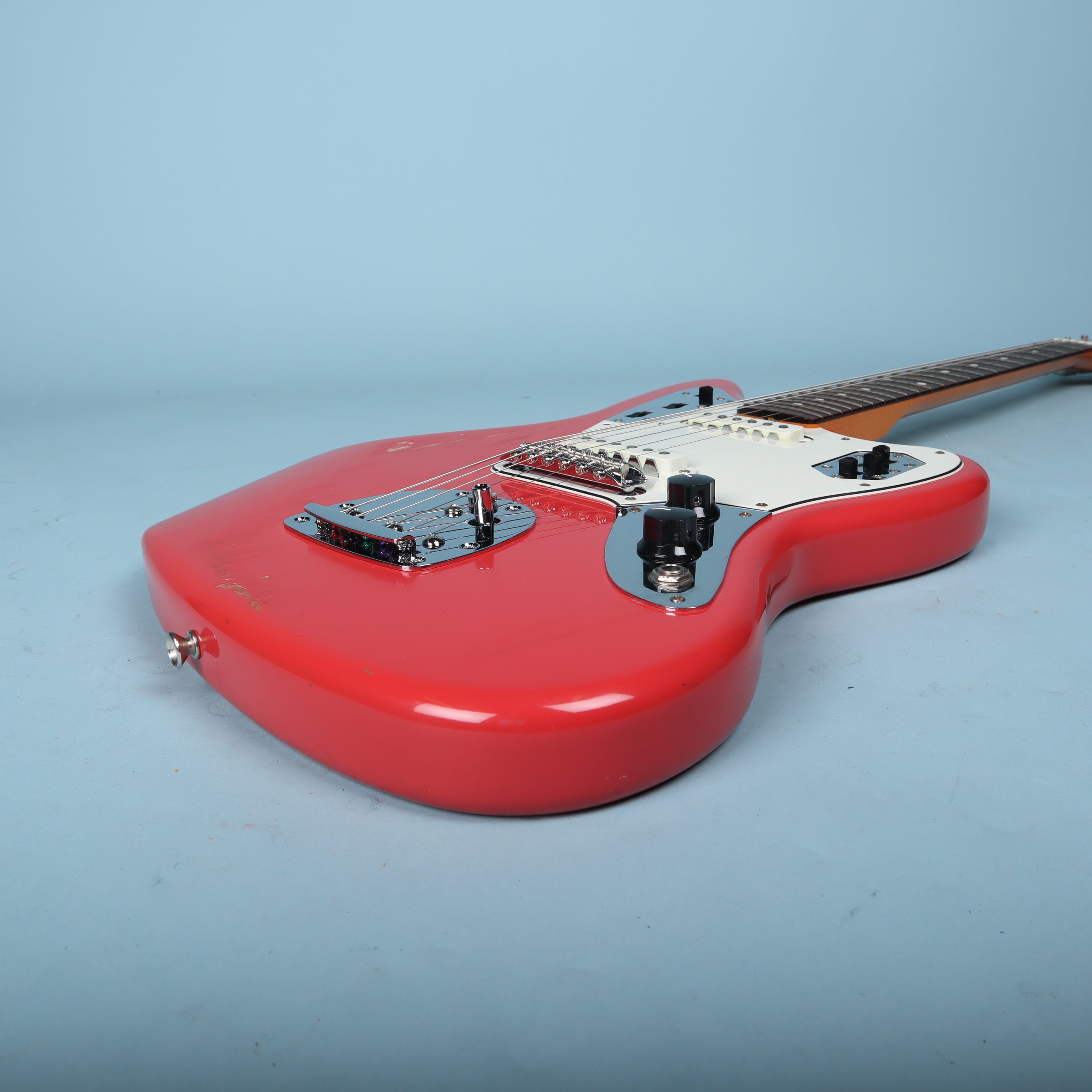 Fender Jaguar Candy Apple Red Maple Neck Electric Guitar 2014