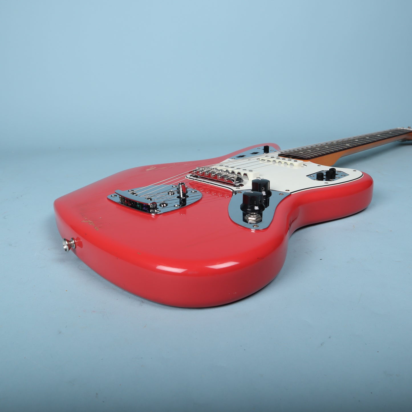 2014 Classic 60s Jaguar Fiesta Red Rosewood Electric Guitar