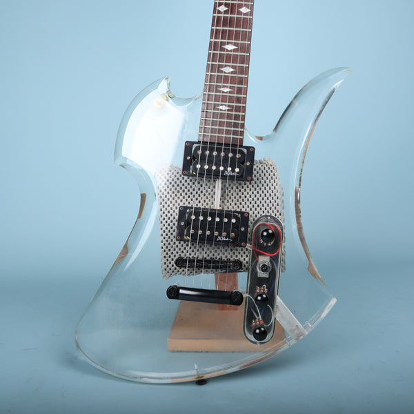 B.C. Rich Mockingbird Acrylic Limited Edition Electric Guitar Clear