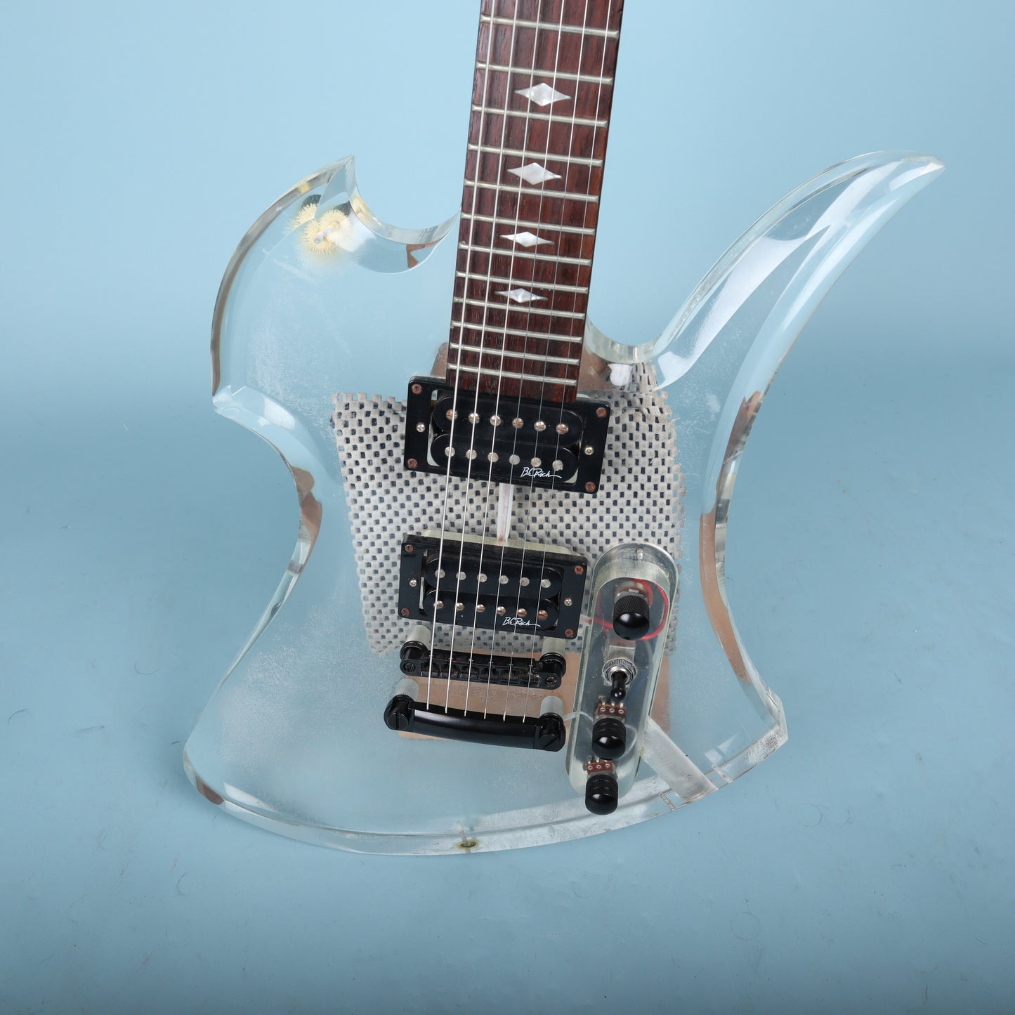 B.C. Rich Mockingbird Acrylic Limited Edition Electric Guitar Clear