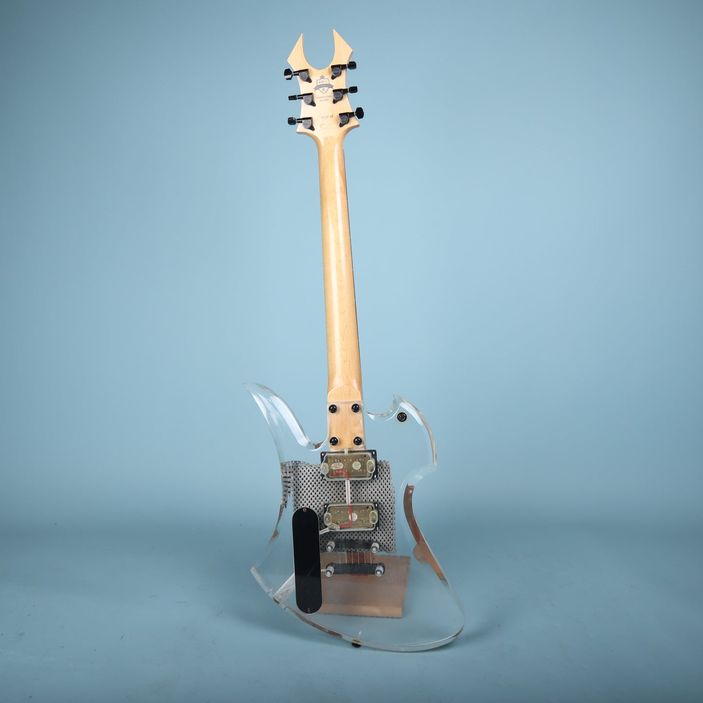 B.C. Rich Mockingbird Acrylic Limited Edition Electric Guitar Clear