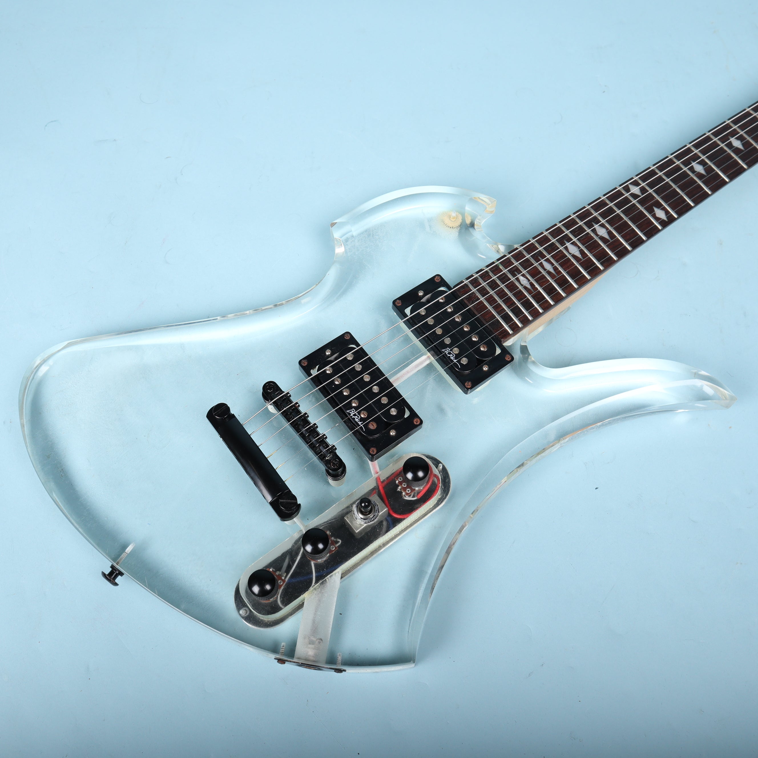 B.C. Rich Mockingbird Acrylic Limited Edition Clear Guitar