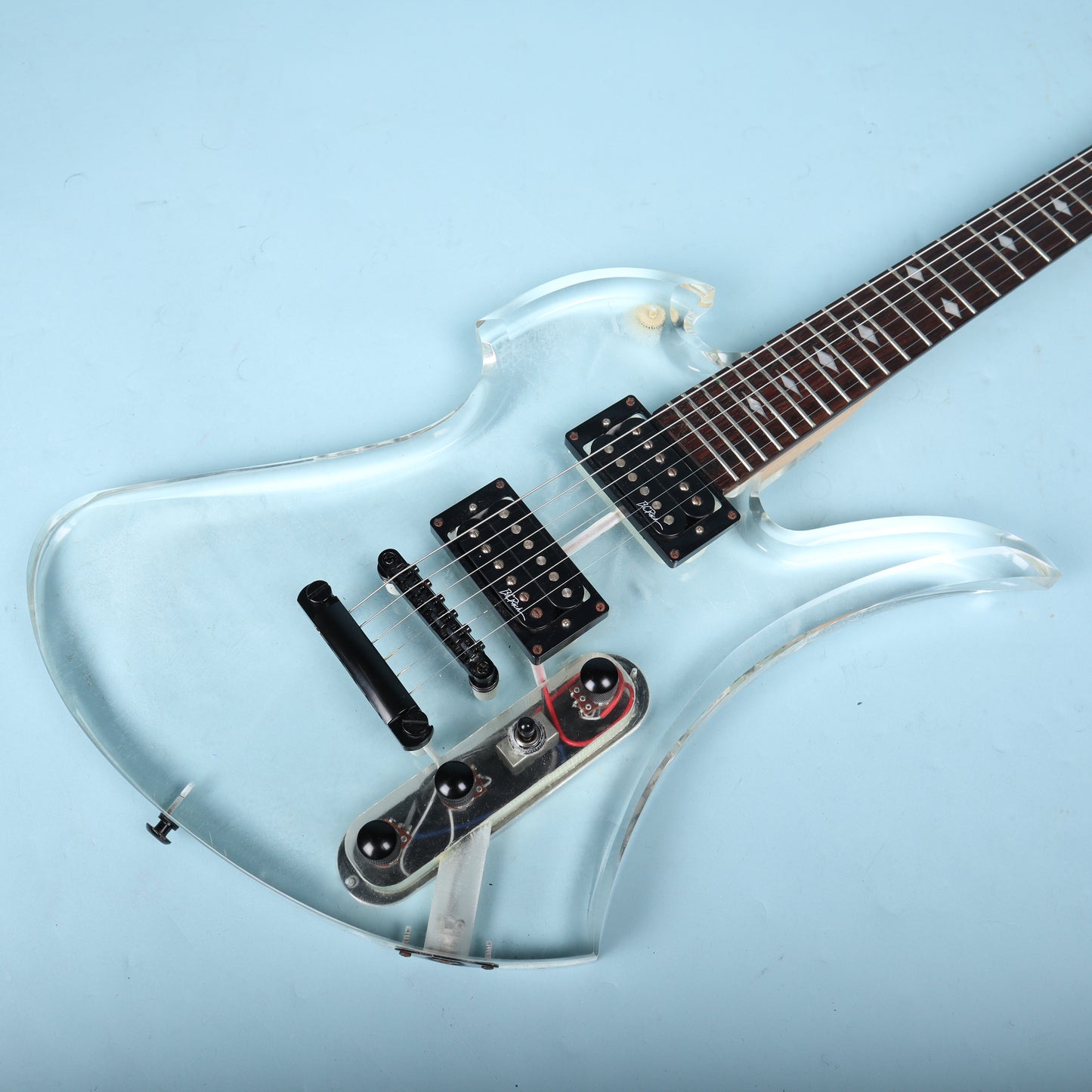 B.C. Rich Mockingbird Acrylic Limited Edition Electric Guitar Clear