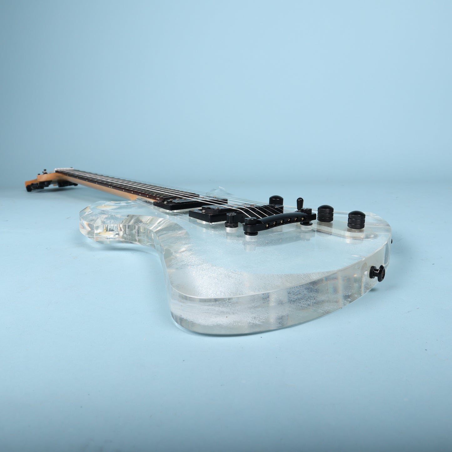 B.C. Rich Mockingbird Acrylic Limited Edition Electric Guitar Clear