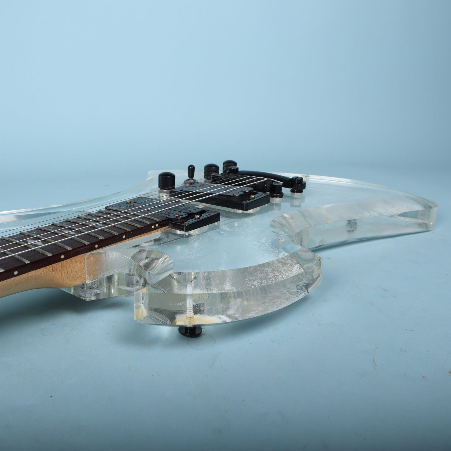 B.C. Rich Mockingbird Acrylic Limited Edition Electric Guitar Clear