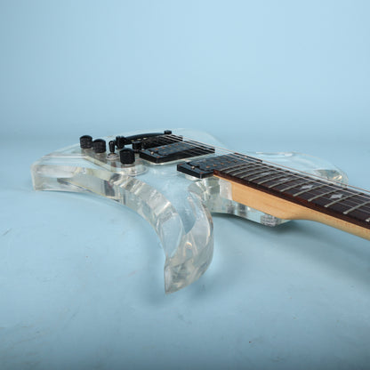 B.C. Rich Mockingbird Acrylic Limited Edition Electric Guitar Clear