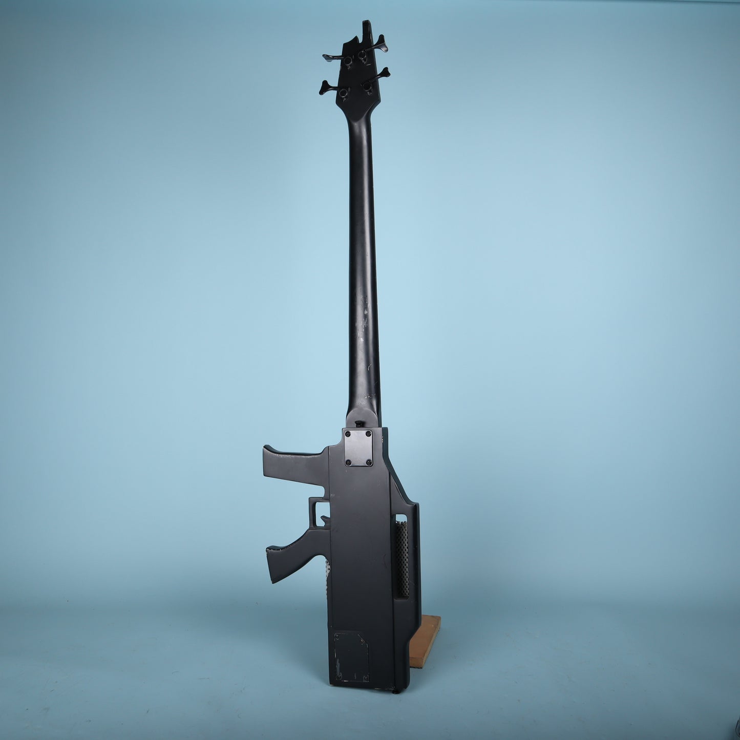Glen Burton Machine Gun Electric Bass Guitar Matte Black