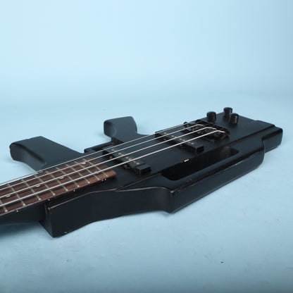 Glen Burton Machine Gun Electric Bass Guitar Matte Black