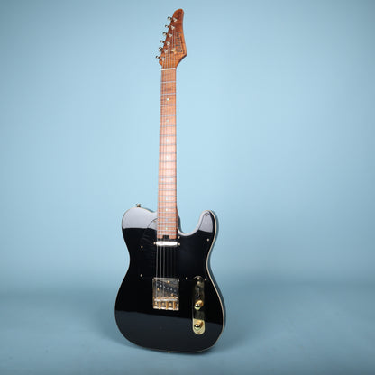Soloking Custom Shop T-Style Electric Guitar Roasted Flame Maple Neck