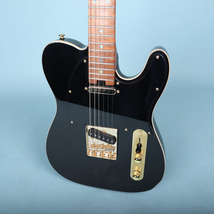 Soloking Custom Shop T-Style Electric Guitar Roasted Flame Maple Neck