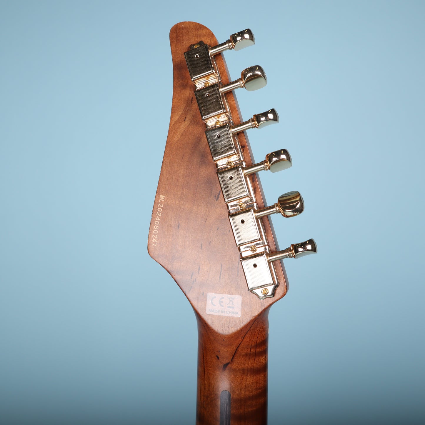 Soloking Custom Shop T-Style Electric Guitar Roasted Flame Maple Neck