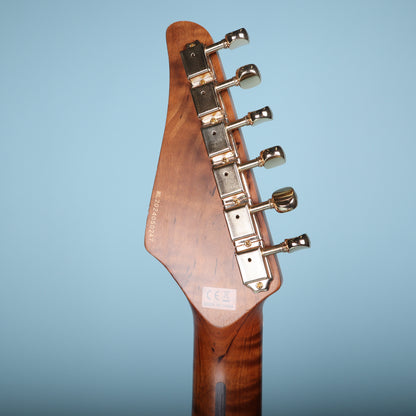Soloking Custom Shop T-Style Electric Guitar Roasted Flame Maple Neck