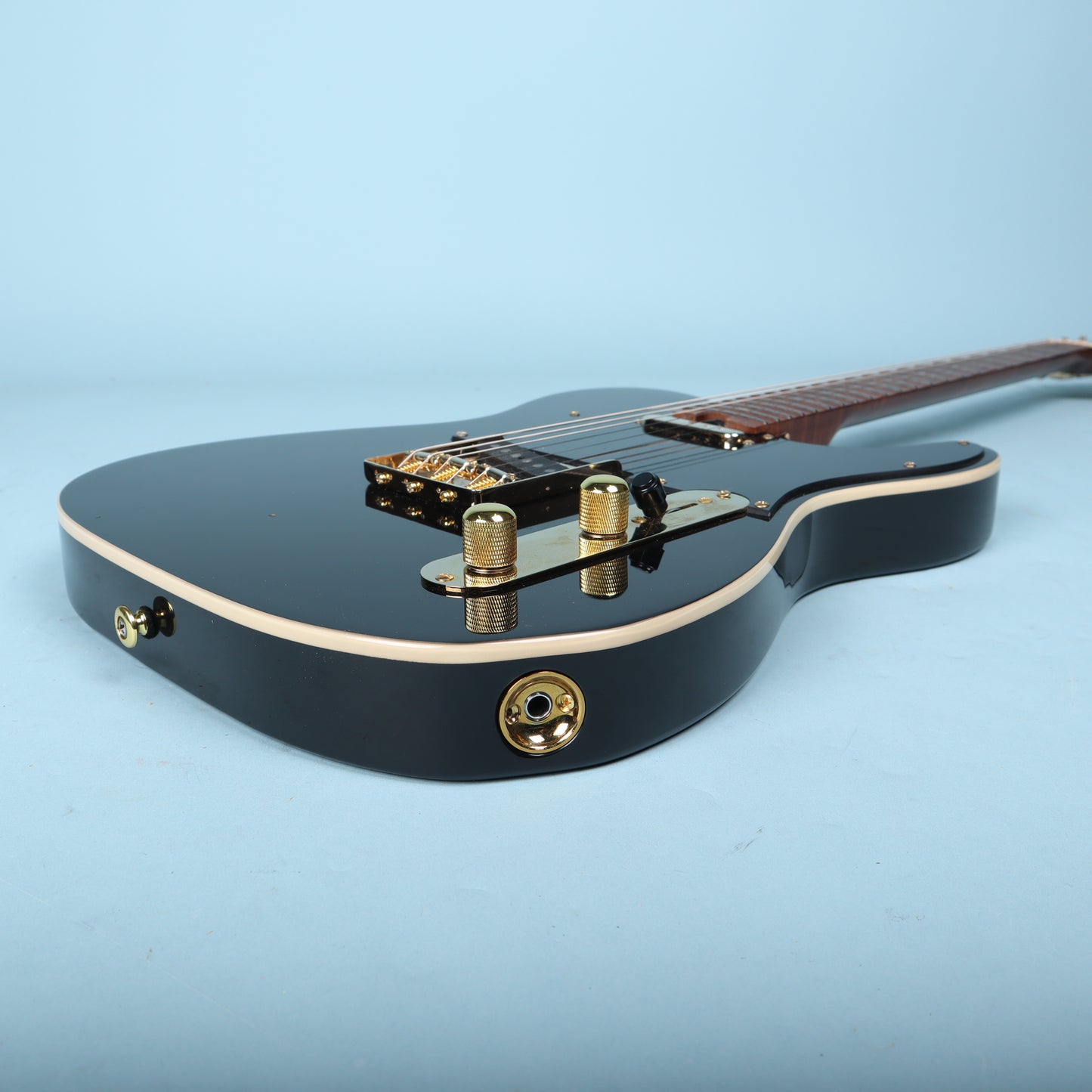 Soloking Custom Shop T-Style Electric Guitar Roasted Flame Maple Neck