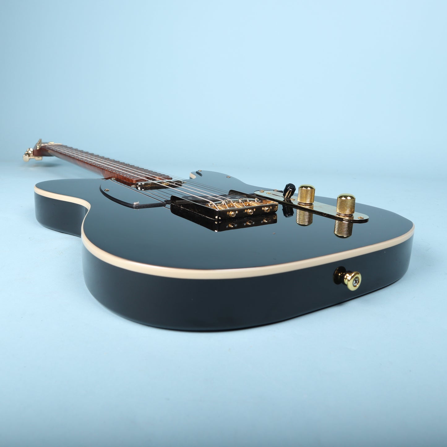 Soloking Custom Shop T-Style Electric Guitar Roasted Flame Maple Neck
